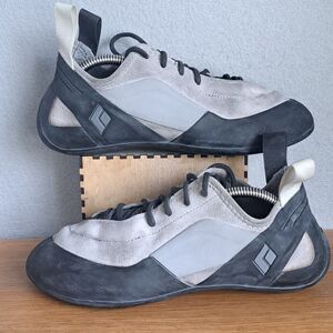 Black Diamond Aspect Climbing Shoes Men’s 8.5 / Women’s 9.5 EU 41.5 Gray Black